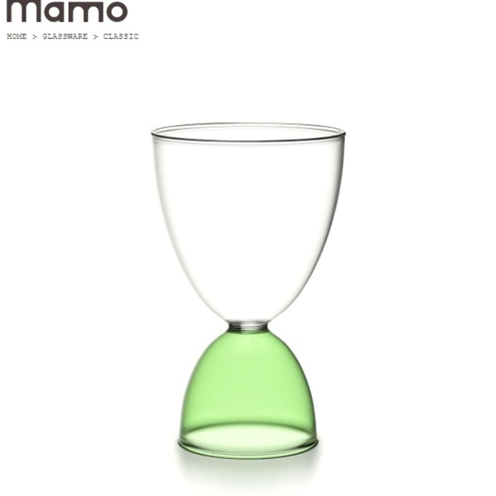 COPY - Mamo Classic Glass,  Halftone Green